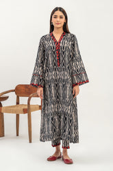 2-Pc Printed Viscos Slub Shirt with Trouser CPM-3-201